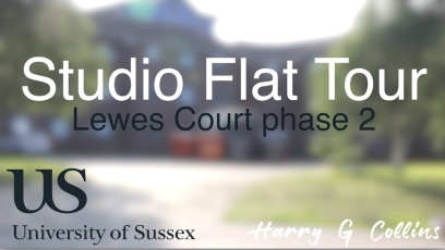 Studio Room Tour! || Sussex Uni, Lewes Court Phase 2