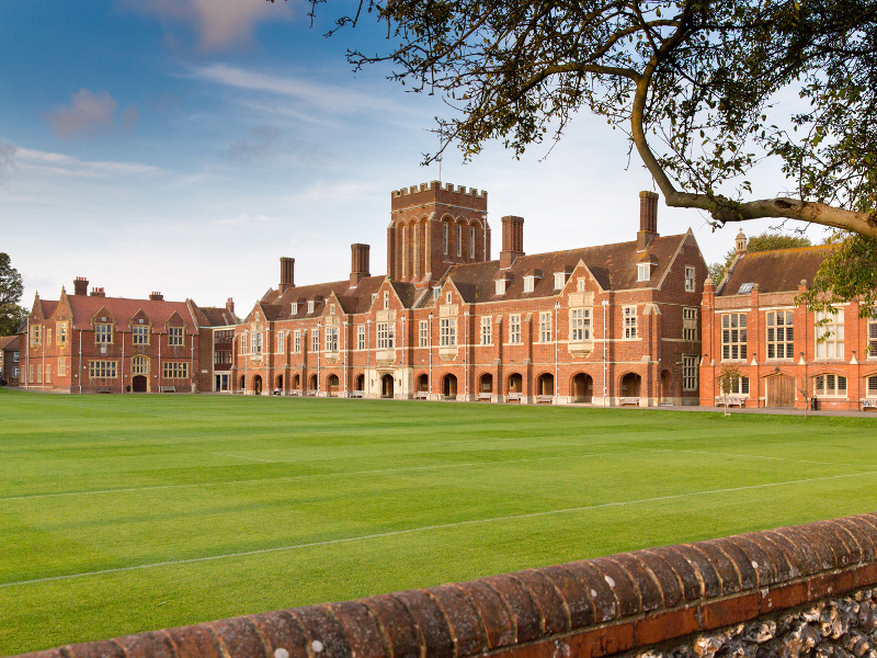 Kampus Eastbourne College w Eastbourne, Anglia