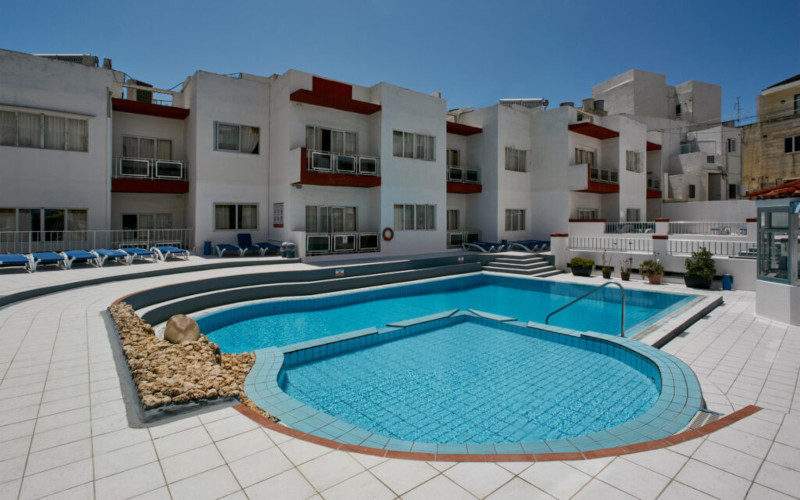 Zakwaterowanie na obozie językowym Clubclass w Swieqi na Malcie